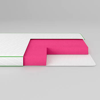 Матрац ортопедичний Ismart Koala Fresh 80х190 см безпружинний (ISM-051049)