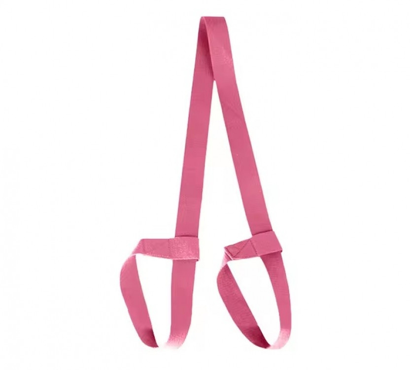 Слінг перетяжка для перенесення килимка йоги корал, фото 1