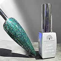 Гель-лак світловідбивний котяче око Global Fashion Fairy Cat Eyes #10, 8 мл