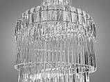 Кришталева люста каскад 260 см хром Diasha 82205/800xH2600HR, фото 2