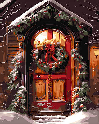 Картина за номерами 40×50 см Kontur. Різдвяний настрій DS0649