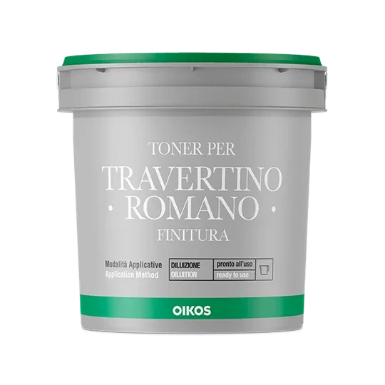 TONER PER TRAVERTINO ROMANO FINITURA спеціальний пігментований склад. Oikos