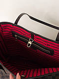 Сумка жіноча Louis Vuitton Neverfull коричневий шаховий шопер Луї Віттон, фото 5