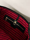 Сумка жіноча Louis Vuitton Neverfull чорний класичний шопер Луї Віттон, фото 7