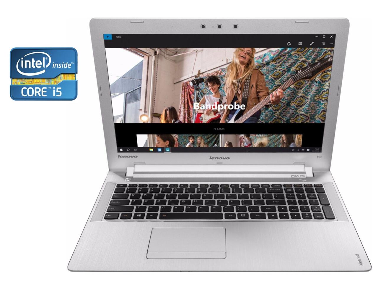 Ноутбук Lenovo IdeaPad 500-15ISK/ 15.6" (1366x768)/ Core i5-6200U/ 8 GB RAM/ 240 GB SSD/ HD 520