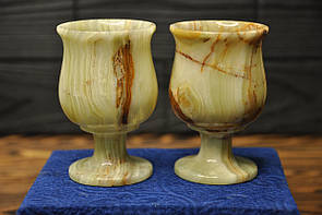 Набір з натурального оніксу, 100 ml (колір, як на фото)