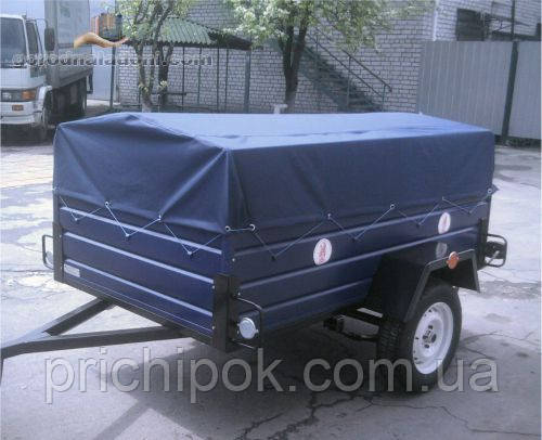 Тент на легковий причіп лів19 тканина рюкзак, фото 1