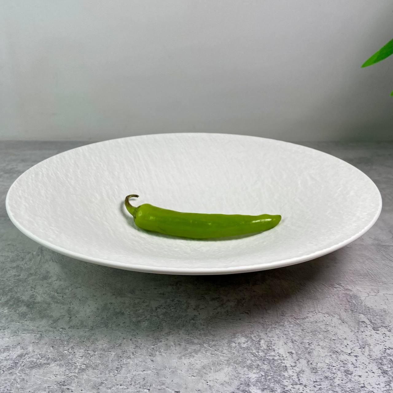 Тарілка глибока Villeroy & Boch Manufacture Rock Blanc 29 см