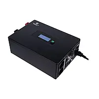 Високочастотний інвертор 1000VA/1kW Kraft KRF-SAVR1000VA/1kW-12V під зовнішній акумулятор (42-00113), фото 3
