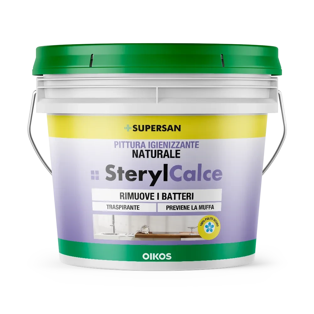 STERYLCALCE — Екологічна дезінфікувальна фарба Oikos