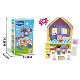 Ігровий набір — будинок із меблями та 4 фігурками "Свинка Пеппа" (Peppa Pig) арт. YM 880, фото 3