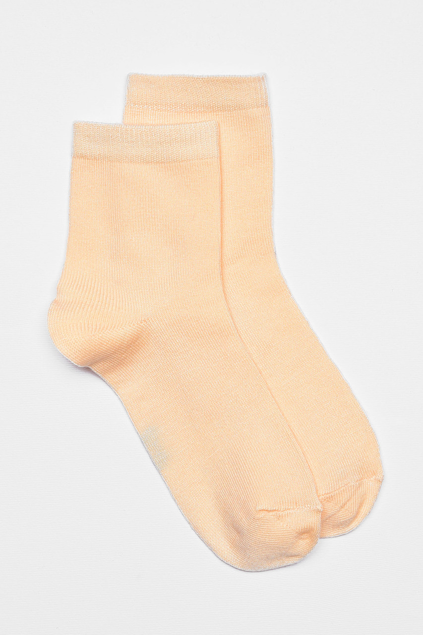 Шкарпетки дитячі демісезонні молочного кольору 192920S, фото 1