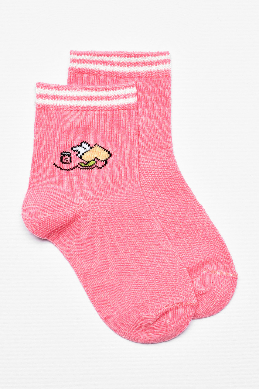 Шкарпетки дитячі демісезонні рожевого кольору 192929S, фото 1