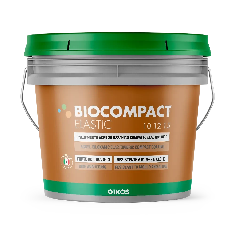 Еластичне декоративне покриття BIOCOMPACT ELASTIC. Oikos