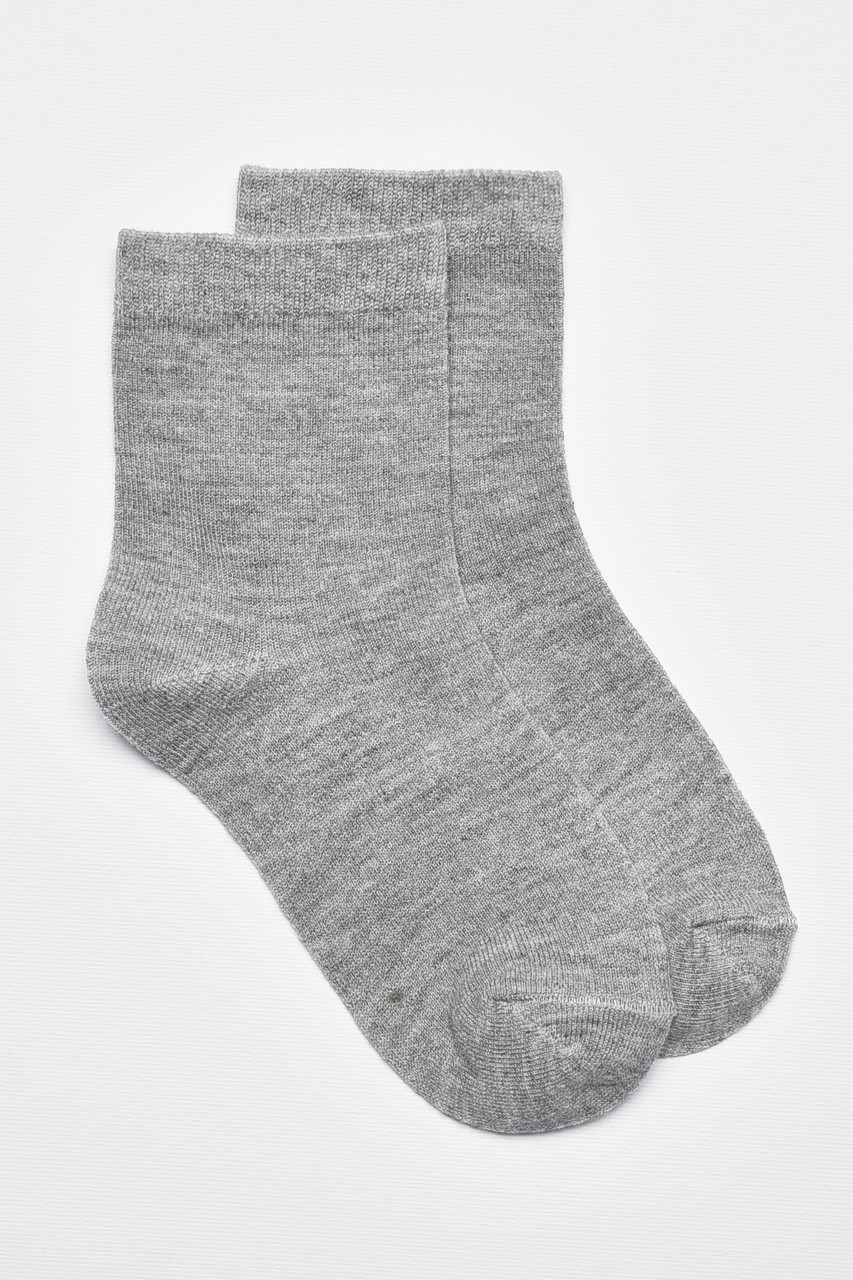 Шкарпетки дитячі демісезонні сірого кольору 192956S, фото 1