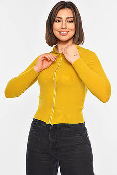 Гольф жіночий гірчичний на блискавці р.42-44 195644M