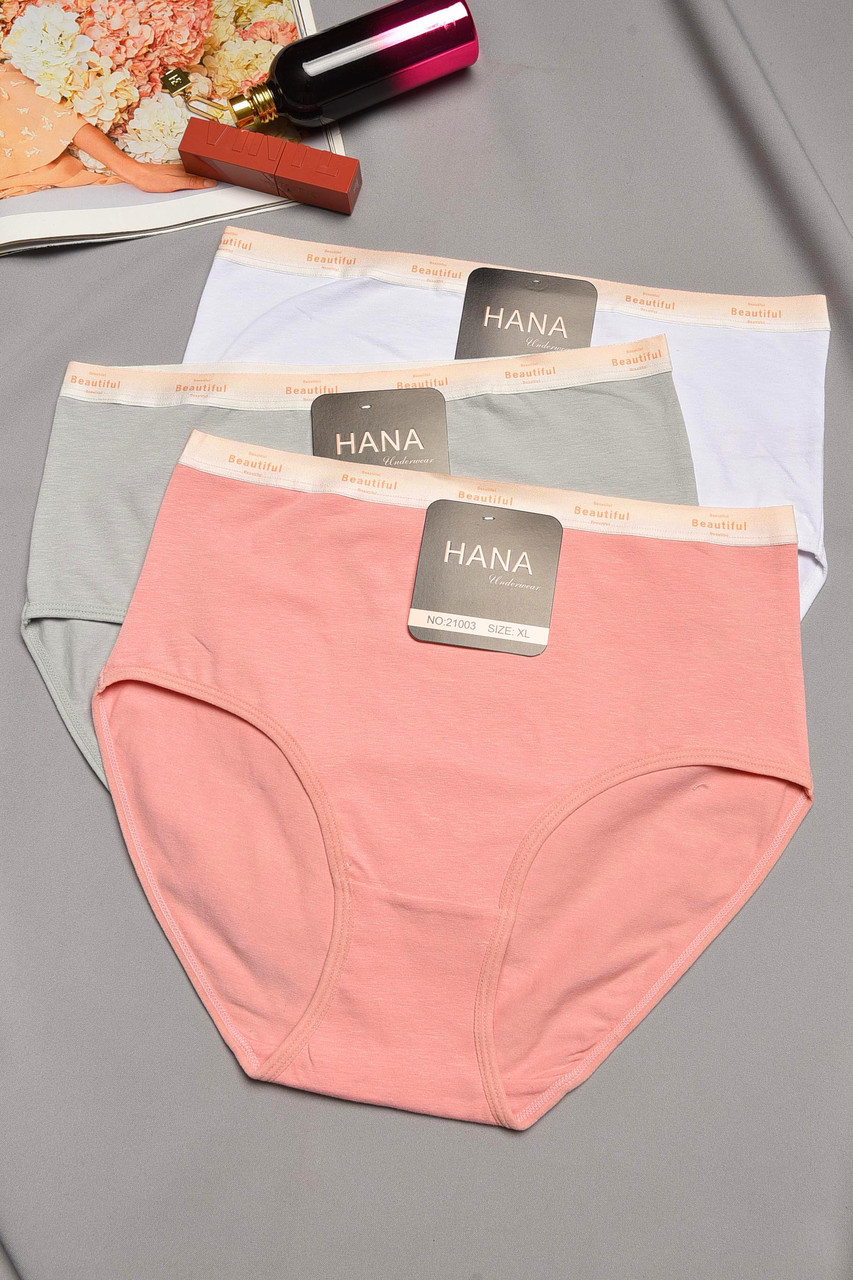Набір жіночих трусів напівбатальних 3 штуки 195513T Безкоштовна доставка, фото 1