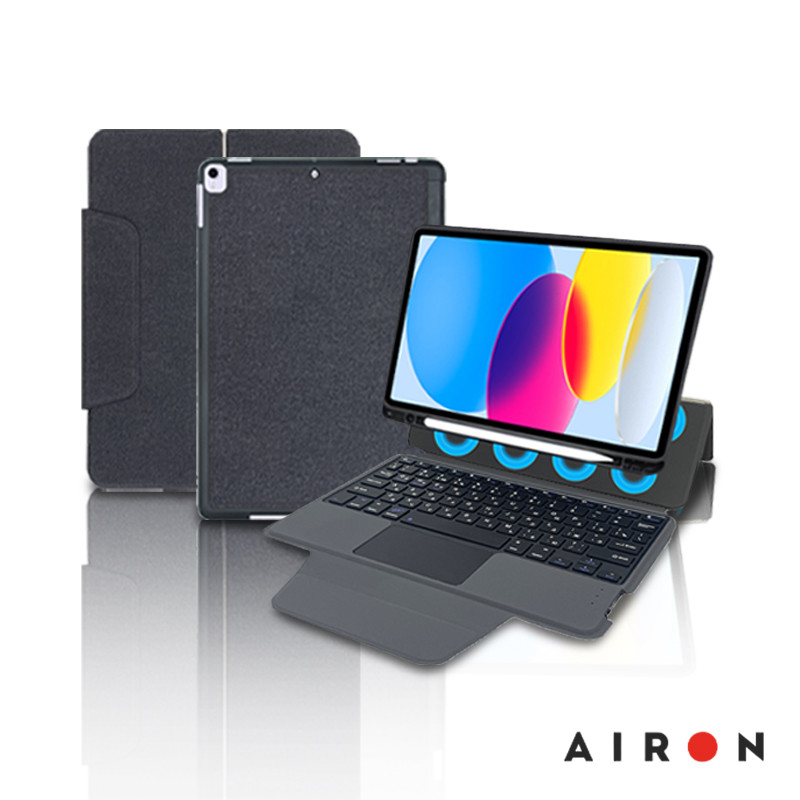Чохол AIRON Premium для iPad 10.9 10-го покоління 2022 року 10.9" з інтегрованою клавіатурою.Хіт!