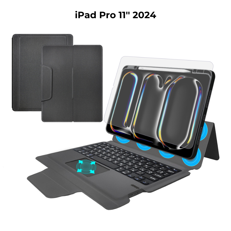 Чохол AIRON Premium для iPad Pro 11 2024 з вбудованою клавіатурою.Хіт!