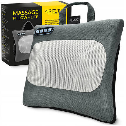 Подушка-масажер 4FIZJO Shiatsu Lite Black (P-5905973404136), фото 1