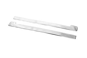 Молдинги здвіжної дверки 2 шт. нерж для Toyota Proace City, фото 3