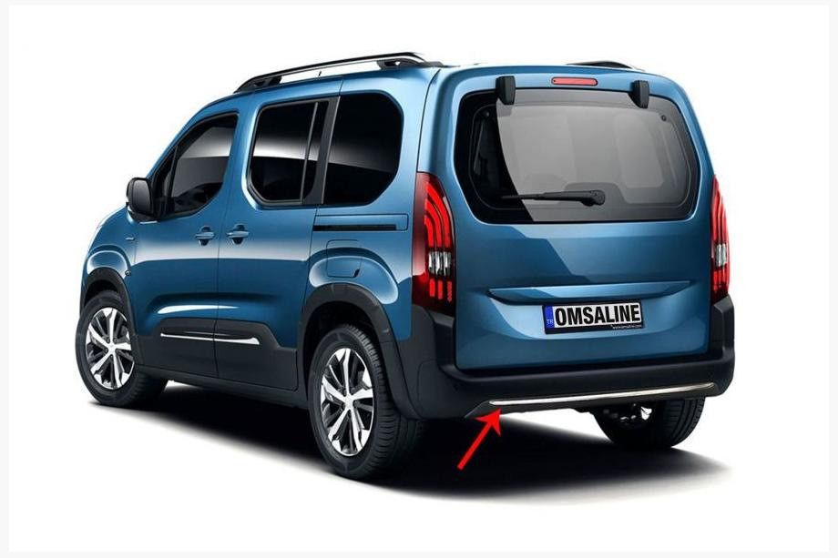 Кромка бампера Omsa Line для Toyota Proace City