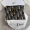 Складаний жіночий шкіряний мінігаманець Dior, фото 10