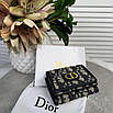 Жіночий модний гаманець на кнопці Cristian Dior, фото 4