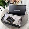 Модний шкіряний жіночий гаманець Chanel, фото 3