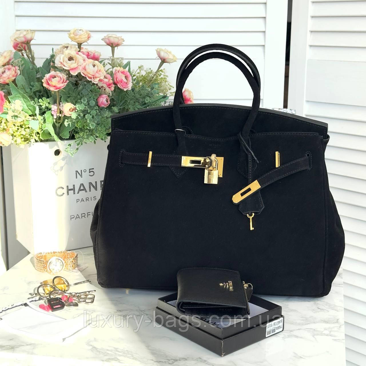 Жіноча шкіряна сумка Hermes Birkin 35 cm