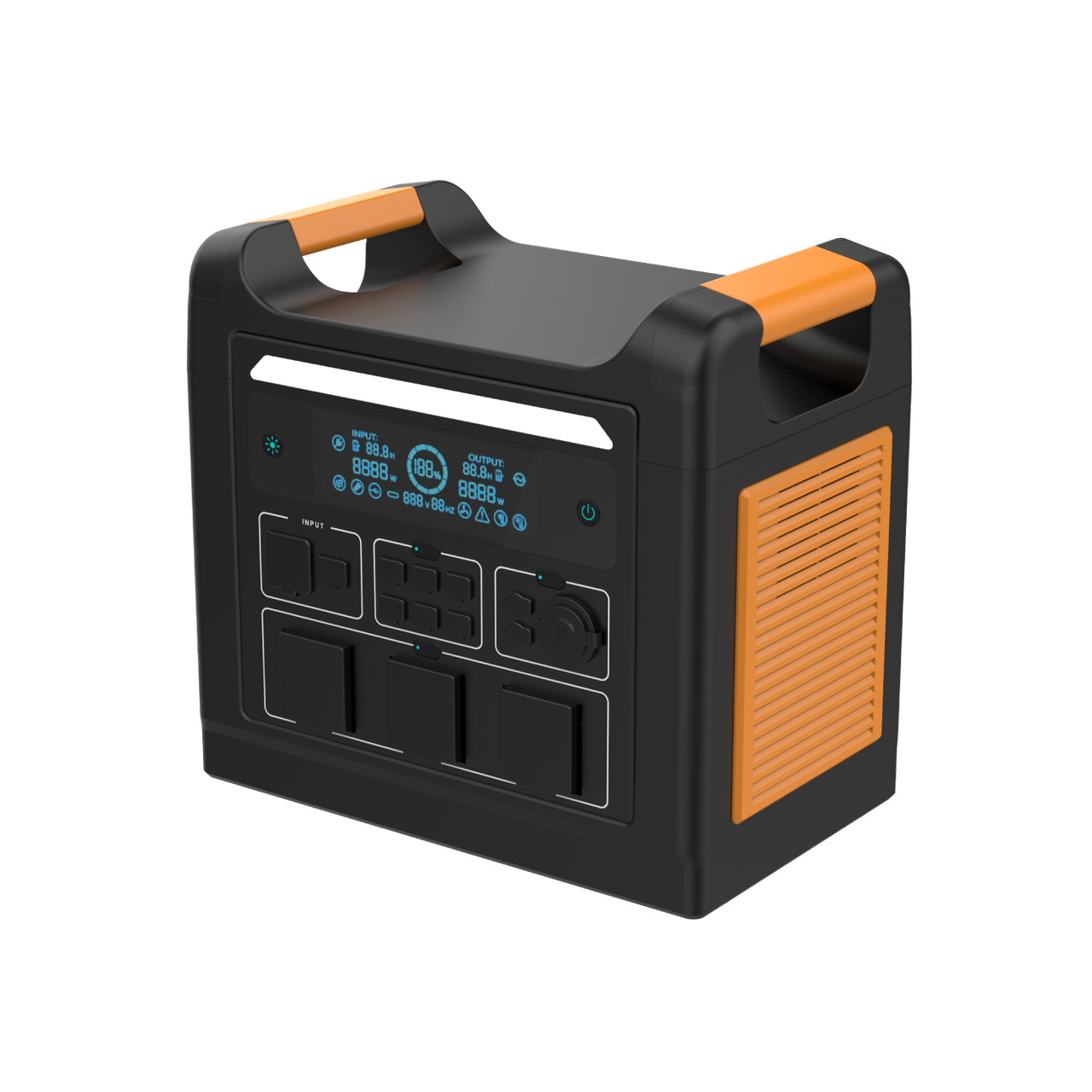 Портативна зарядна станція LP CHARGER i1000 1152W LiFePO4 для ґаджетів і приладів до 1000W, фото 1