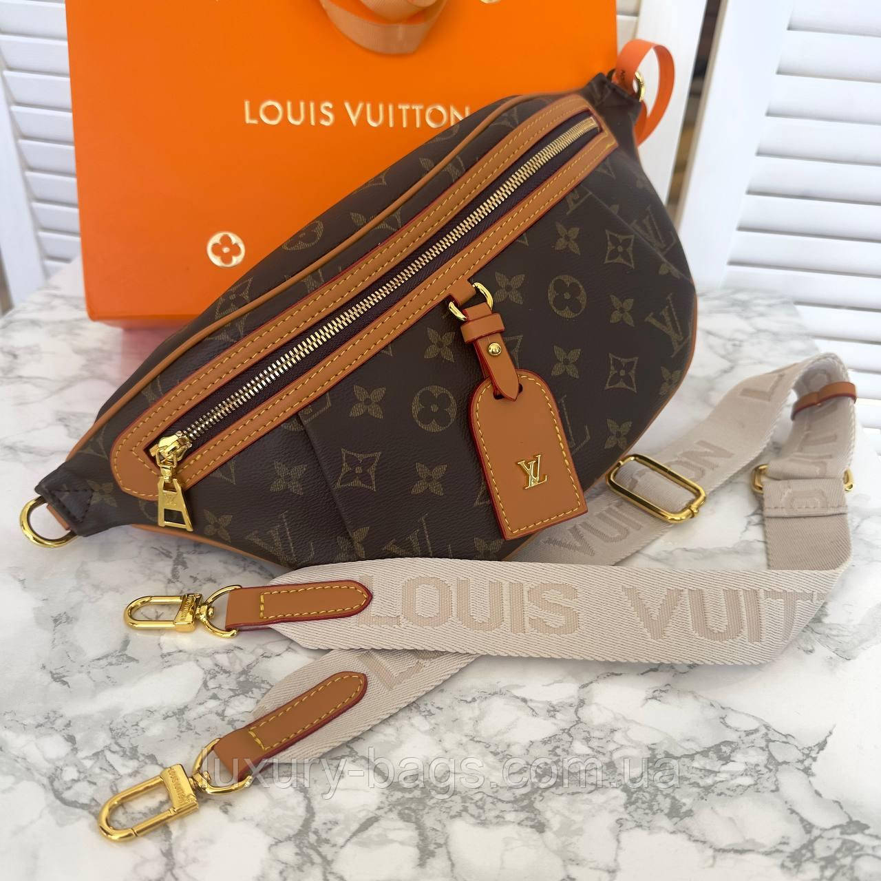 Брендова бананка Louis Vuitton Monogram, фото 1