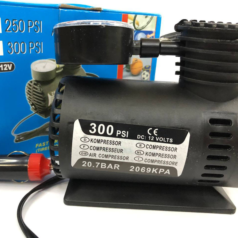 Компресор для підтримки тиску в шинах, Портативний акумуляторний насос, Компресор QI-863 для автомобіля, фото 1