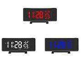 Електронний світлодіодний настільний годинник