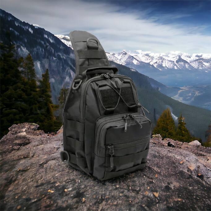 Сумка для прихованого носіння пістолета, Сумка через плече з військової тканини, JW-781 Тактичний месенджер, фото 1