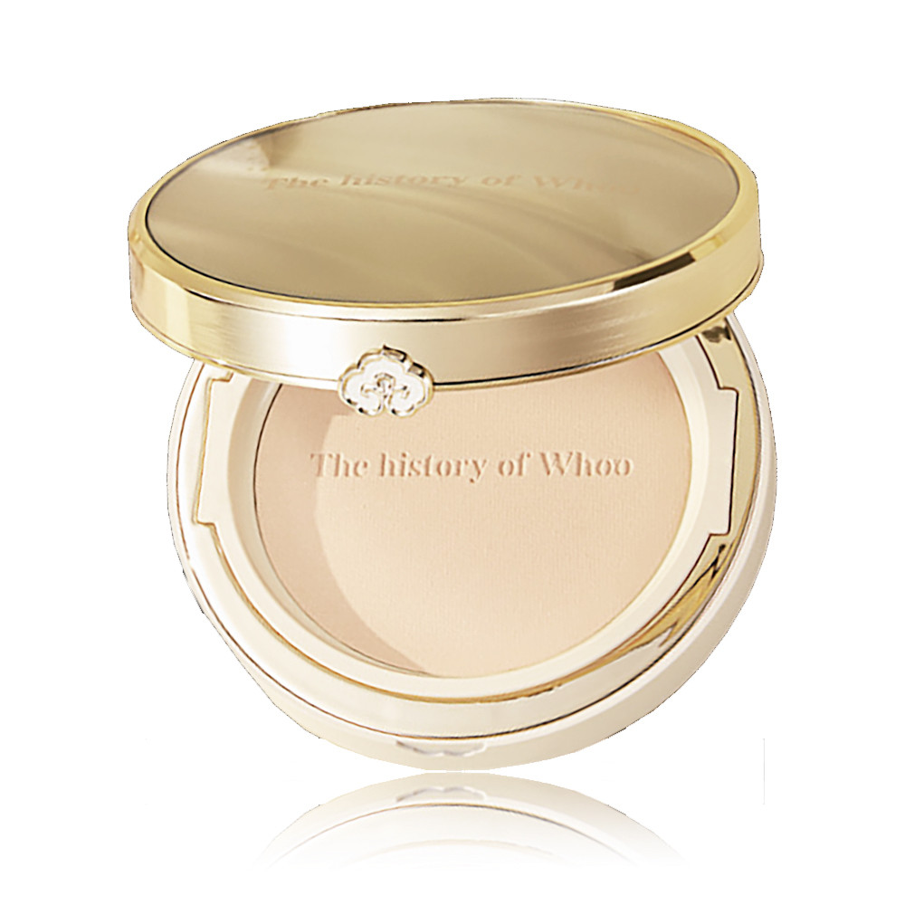 Розкішна компактна пудра класу люкс із UV захисним фактором 13 г The History of Whoo тон світло-бежевий