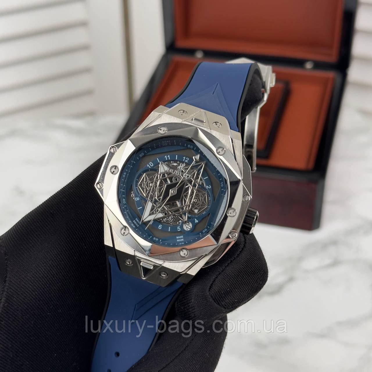 Годинник Hublot Bing Bang Sang Bleu II, фото 1