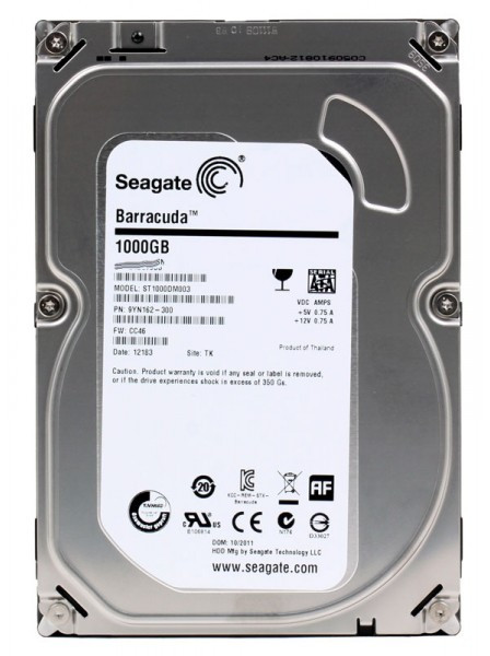 HDD 1,0 Tb 7200 64m Sata3 ST1000DM003 Seagate
