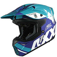 Мотошолом AXXIS WOLF Jackal C7 Matt Blue M