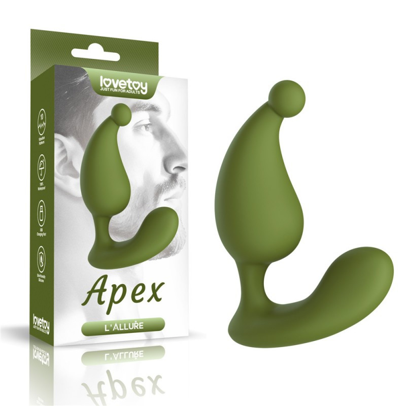 Масажер простати для чоловіків LAllure Apex Rechargeable Vibrator kitty.in.ua, фото 1