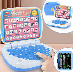 Дитячий ноутбук AH-802Y для вивчення англійської мови 36 слів, цифри та літери LS-014116