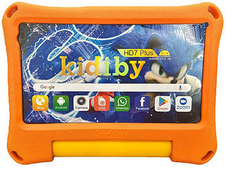 Планшет дитячий з IPS екраном 7 дюймів та протиударним чохлом Kidiby LS-014148