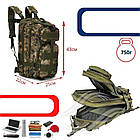 Невеликий тактичний рюкзак 20л CALDWELL US-424, фото 5