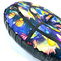 Тюбінг Планети New 120 см Плюшка для катання на снігу Надувна ватрушка Надувні санки-тюбінг