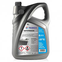Антифриз TEDEX Antifreeze -37 G11, синий (кан.5л)