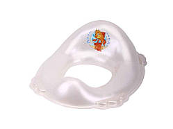 Накладка на унітаз перламутрова арт.9093 ТМ ТЕХНОК