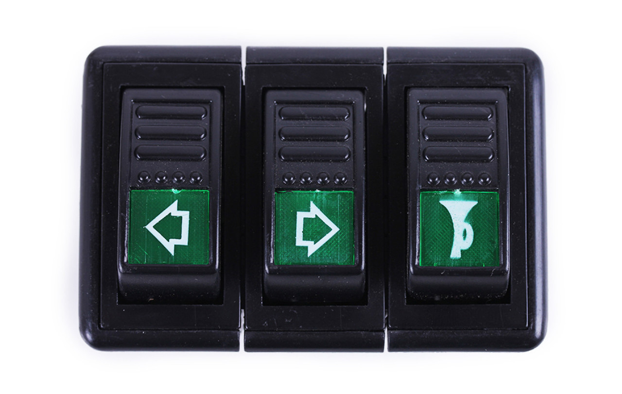 Блок перемикачів (повороти + сигнал) DongFeng 240/244, фото 1