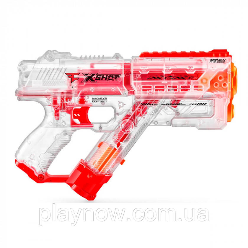 Дитячий швидкострільний бластер X-Shot Chaos Faze Respawn, дитяча зброя, фото 1