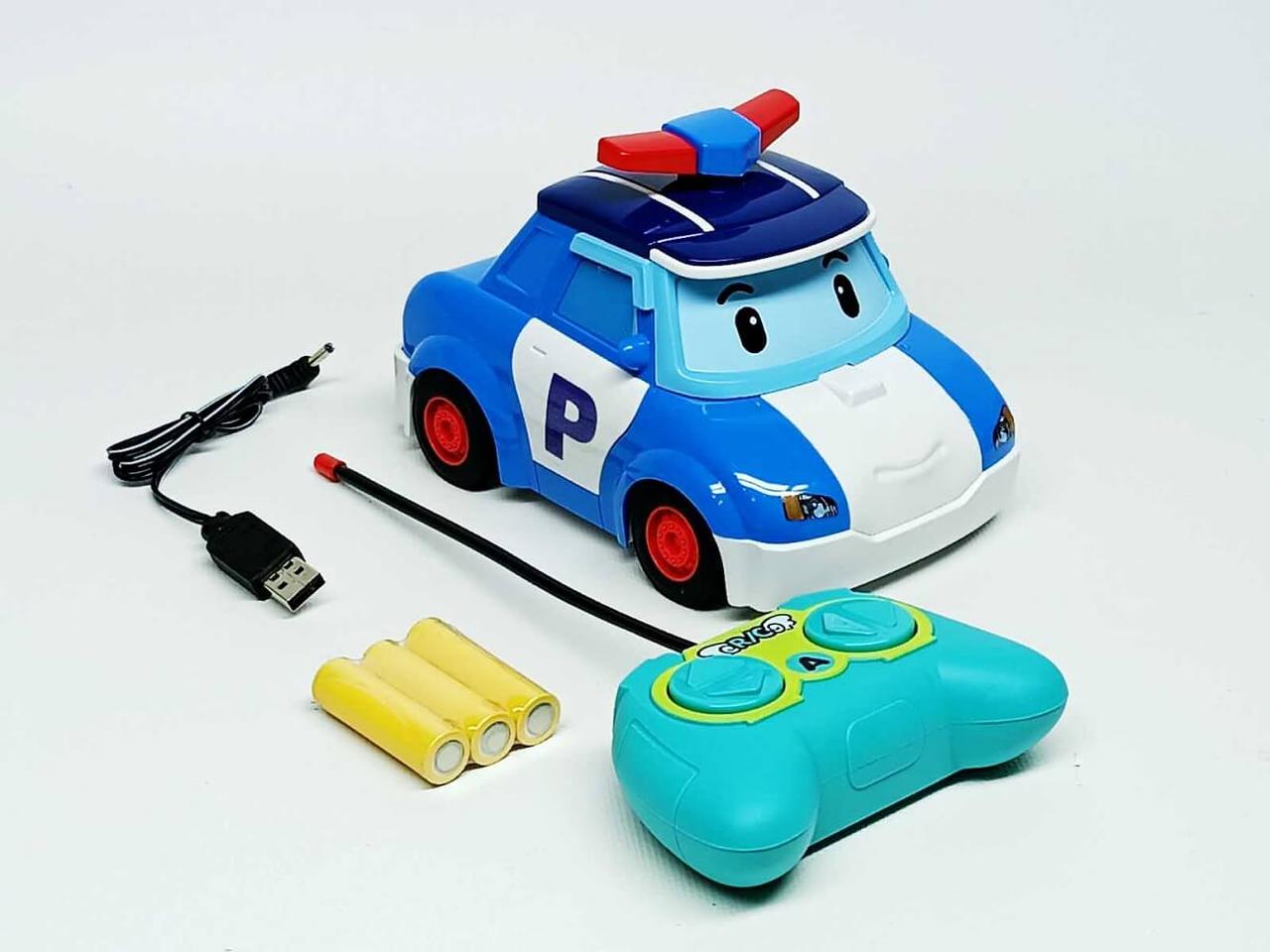 Машинка на радіокеруванні Star toys "Робокар Полі" синя 180-1A