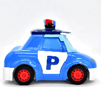 Машинка на радіокеруванні Star toys "Робокар Полі" синя 180-1A, фото 6